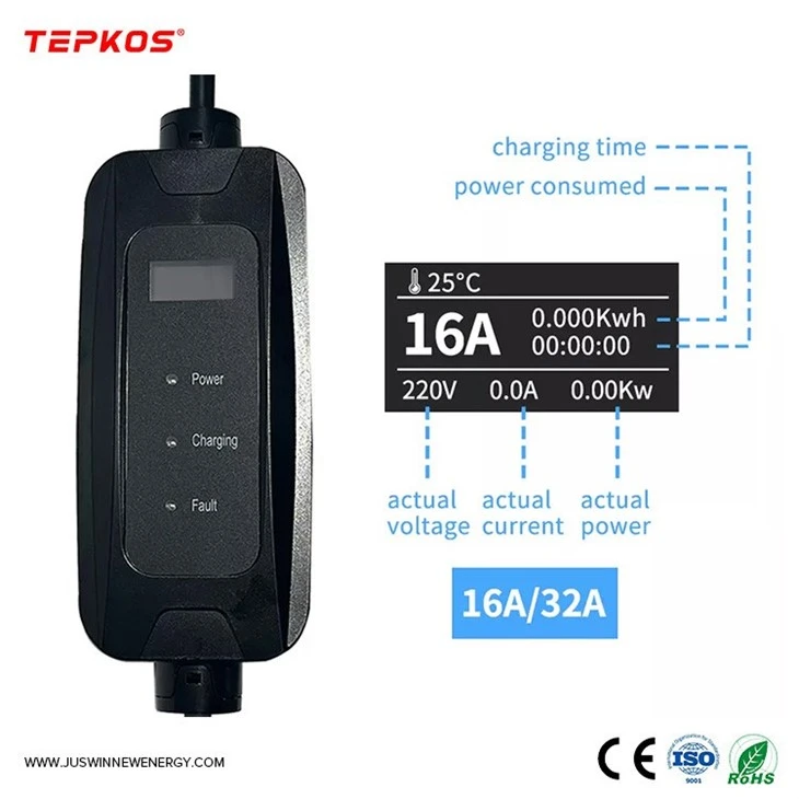 Ev Car Portable Battery Charger